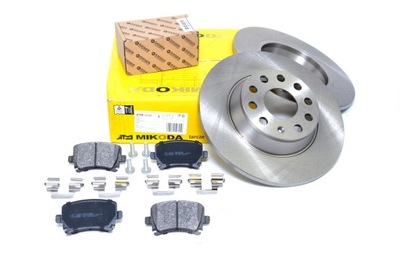 DISCS 286MM + PADS REAR VW JETTA V A5 2005-2010 - milautoparts-fr.ukrlive.com