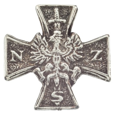 Żołnierze Wyklęci Krzyż NSZ miniatura odznaka pins
