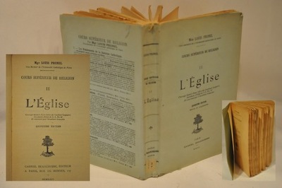 1924 / L'EGLISE COURS SUPERIEUR... L. PRUNEL /411