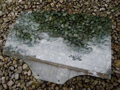 Ssangyong rodius скло бічна двері лівий задня фото №1