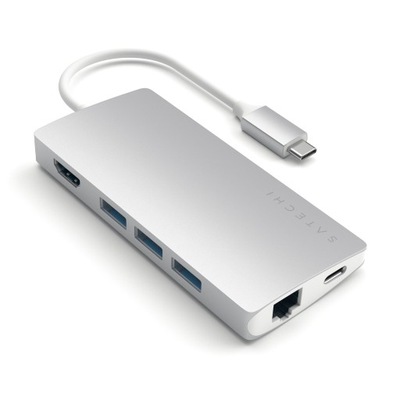 Satechi Aluminium Multiport Adapter V2 - hliníkový adaptér pre zariadenia