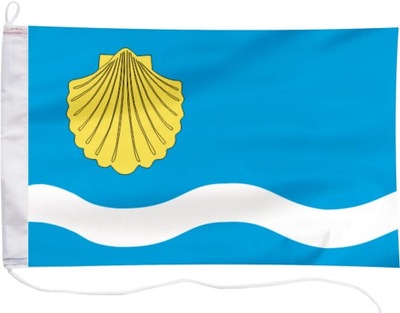 Flaga Olsztyna Olsztyn bandera jachtowa 45x30cm