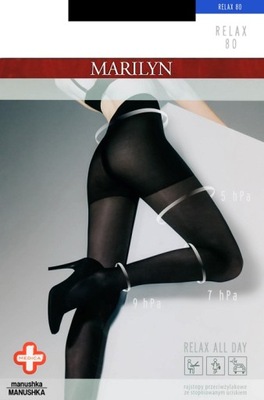 MARILYN RAJSTOPY PRZECIWŻYLAKOWE RELAX 80 R. 3/M