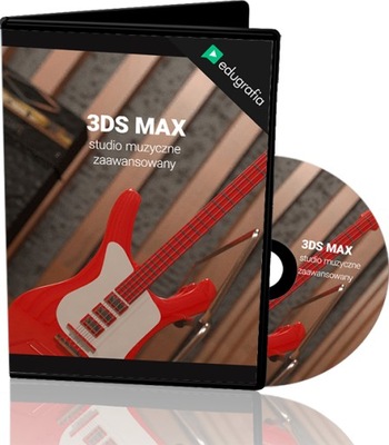 KURS 3DS MAX - STUDIO MUZYCZNE ZAAWANSOWANY - DVD