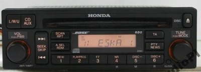 RADIO CD HONDA BOSE 2YA1 MF721R0 RDS EUROPA 100%OK
