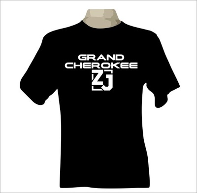 T-shirt koszulka nadrukiem jeep GRAND CHEROKEE ZJ - milautoparts-fr.ukrlive.com