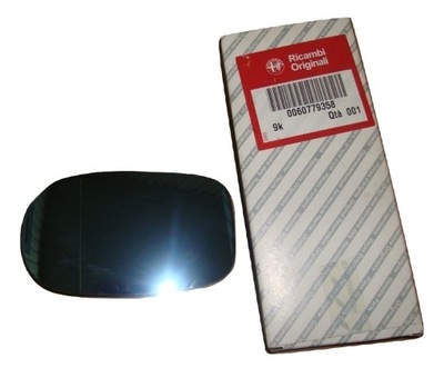 Alfa romeo 166 стекло вкладыш зеркало левый оригинал фото №1