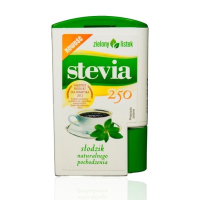 Stewia 250 tabletek Zielony Listek Stevia