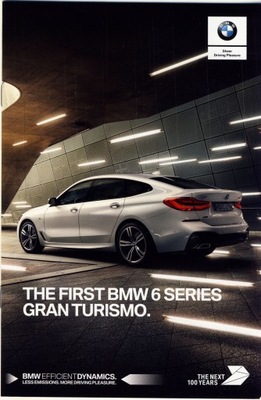 BMW 6 GRAN TURISMO G32 PROSPEKT MODELO 2018  