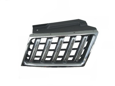 Pajero sport левая решётка радиатора хром 2009-2014 решётка радиатора фото №1