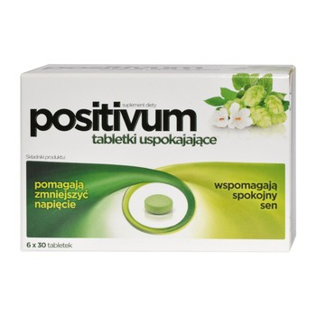 POSITIVUM NA USPOKOJENIE, SEN, NAPIĘCIE I STRES