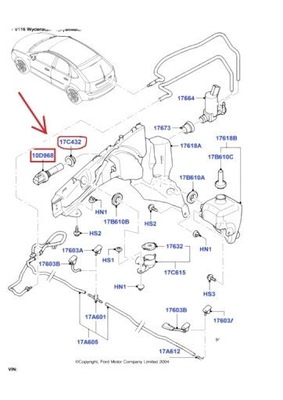 SENSOR LEVEL FLUID FORD FOCUS MK2 C-MAX MK1 - milautoparts-fr.ukrlive.com