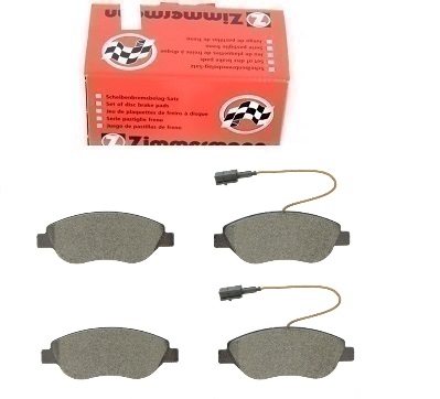 FIAT STILO JTD BRAVO II PADS FRONT ZIMMERMANN - milautoparts-fr.ukrlive.com