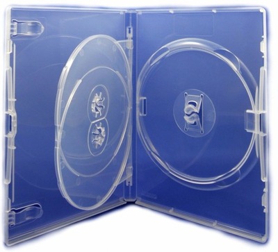 Pudełko Amaray na 3 x DVD Super Clear 14mm jakość!