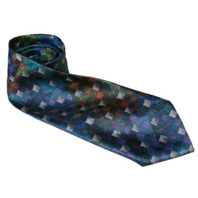 KRISS__ krawat z wzorem__szer 9,5 cm