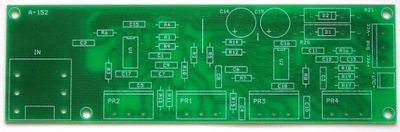 A-152pcb płytka- przedwzmacniacz gitarowy basowy