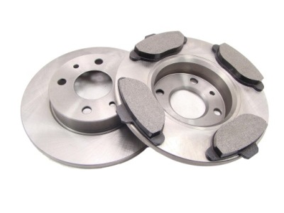 Тормозные диски x2 + тормозные колодки cinquecento seicento punto panda фото №1