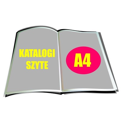 KATALOGI BROSZURY FOLDERY A4 8 STR - 10 szt /170g
