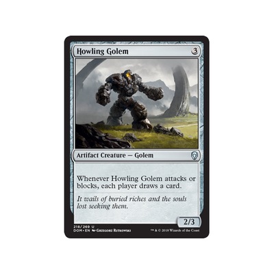 MTG 4x Howling Golem (Uncommon)