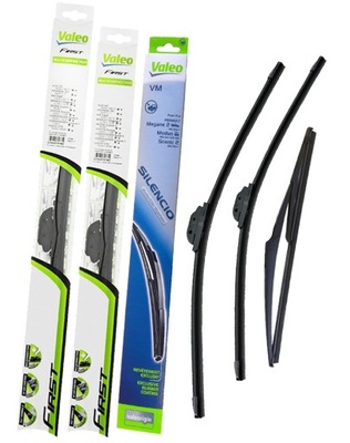 WIPER BLADES FRONT+REAR OPEL RENAULT CLIO 12- VALEO - milautoparts-fr.ukrlive.com