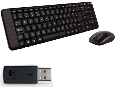 NAJTANSZY ZESTAW LOGITECH WIRELESS COMBO MK220