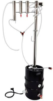 DESTYLATOR ELEKTRYCZNY KEG 50 30l ODSTOJNIKI 180CM