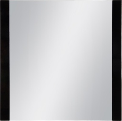 FOKUS meble łazienkowe lustro czarne 80x80 cm