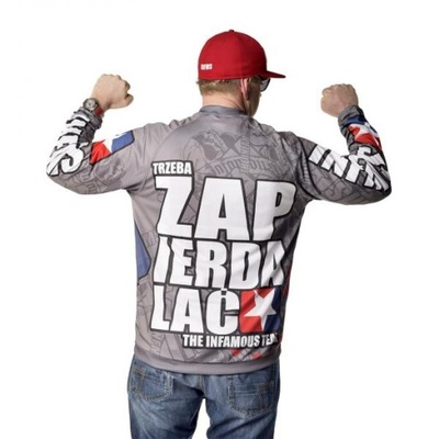 Bluza XL TZ GREY JERSEY INFAMOUS TEAM + WLEPY