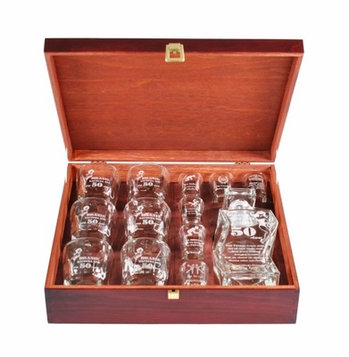 karafka kieliszki prezent na 18 30 40 50 urodziny 