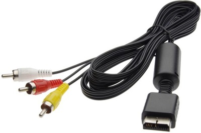 Kabel Audio Video do PS2 PS3 TV HD obraz dźwięk