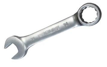 Klucz oczkowo-płaski krótki 13mm Proline