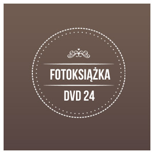 Fotoksiążka ślubna foto album szablony dvd 24 Ramki 30x60