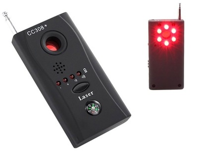 Wykrywacz Detektor Podsłuchów Kamer Lokalizatorów GPS CC308 GSM