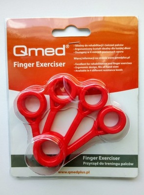 Finger Exerciser przyrząd do rehabilitacji palców dłoni opór MOCNY Qmed