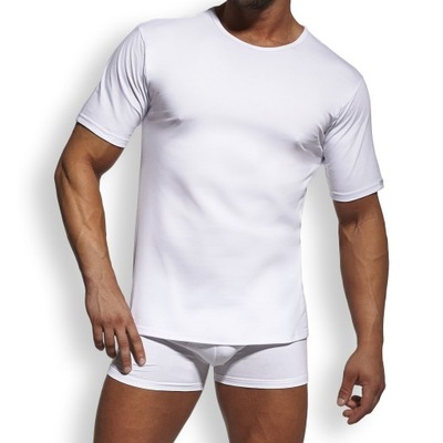 CORNETTE Authentic 202NEW Koszulka męska biały L