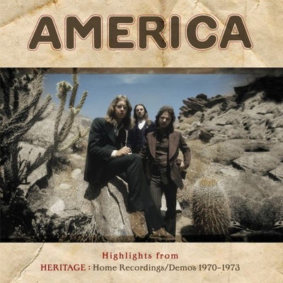 AMERICA Highlights From Heritage 1970-1973 LP
