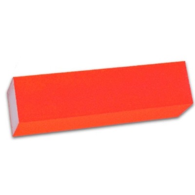 10 x pomarańczowy BLOK NEON polerski bloczek kostka buffer neonowy orange