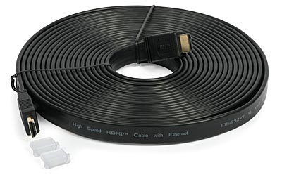 Przewód HDMI SIGNAL 7m v 1.4 HD 3D 4K PŁASKI