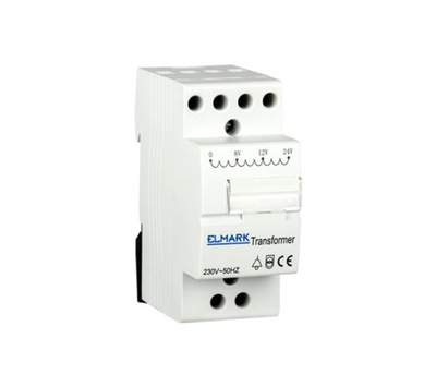 TRANSFORMATOR DZWONKOWY 230V NA DZWONEK 8V 12V 24V