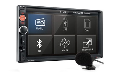 RADIO SAMOCHODOWE 2DIN VW T5 TRANSPORTER MULTIVAN