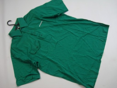 SPORTOWA zielona koszulka polo AIR TREAM r.L