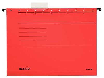 Teczki zawieszkowe zawieszane ALPHA LEITZ