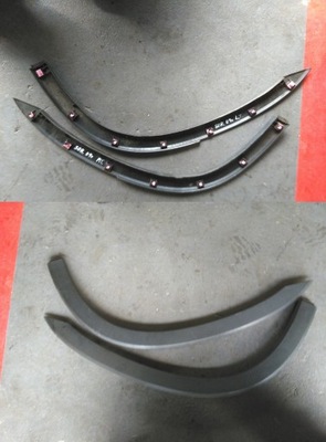 Kia sorento ii 2009- молдинг крыла задняя левая фото №1