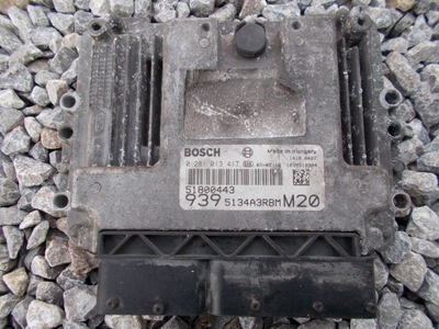 Alfa romeo 159 brera 2.4 бортовой компьютер 0281013417 фото №1