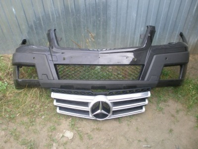 Mercedes glk 204 бампер перед передний решётка радиатора решётка радиатора фото №1