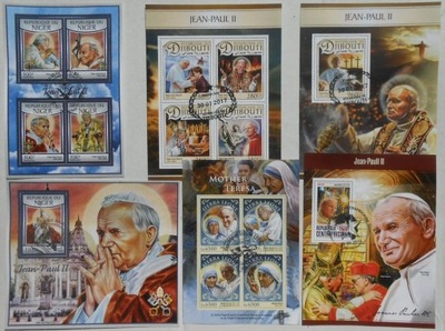 Papież JAN PAWEŁ II 21 bl. i ark. z lat 2016-2017