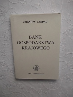 LANDAU-BANK GOSPODARSTWA KRAJOWEGO/BANKOWOŚĆ PRAWO