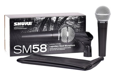 Mikrofon dynamiczny Shure SM58-LCE kardioidalny