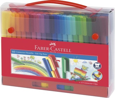 Flamastry Faber-Castell 60 szt.