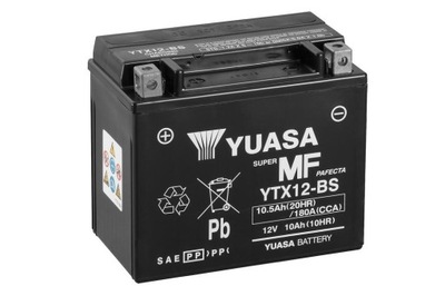 ACCUMULATEUR YUASA YTX12-BS 12V 10AH 180A - milautoparts-fr.ukrlive.com